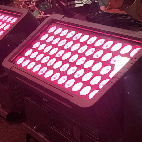 High Power Waterproof IP65 60x10w RGBW 4in1 LED Wall Wash City Color Lights