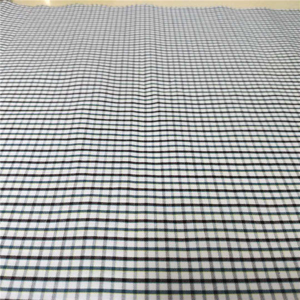 100% Cotton 105GSM Yarn Dyed Fabric 50X50 Yarn Count