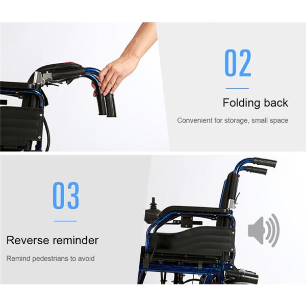 240V 50A складывают вверх электрическую кресло-коляску, кресло-коляску медицинского оборудования W5213