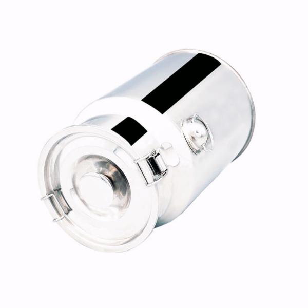 SS201 7L Stainless Steel Milk Can Little Capacity 170*300mm