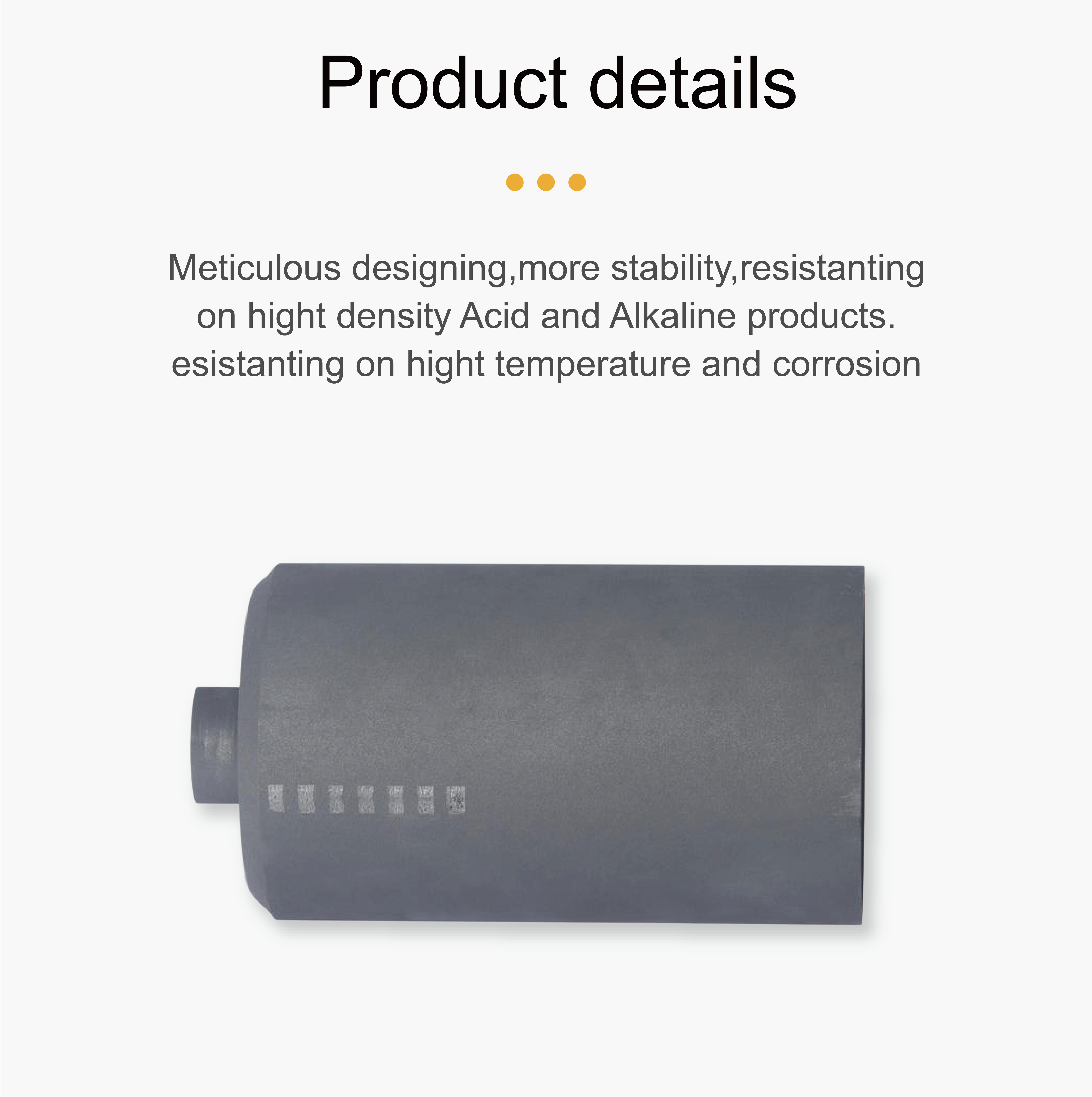 Graphite Casting Crucible & Stopper For VPC063
