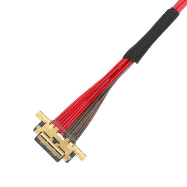 Lvds Edp UL11130 Micro-cabo coaxial montado 12P I-PEX 20633-212T-01S