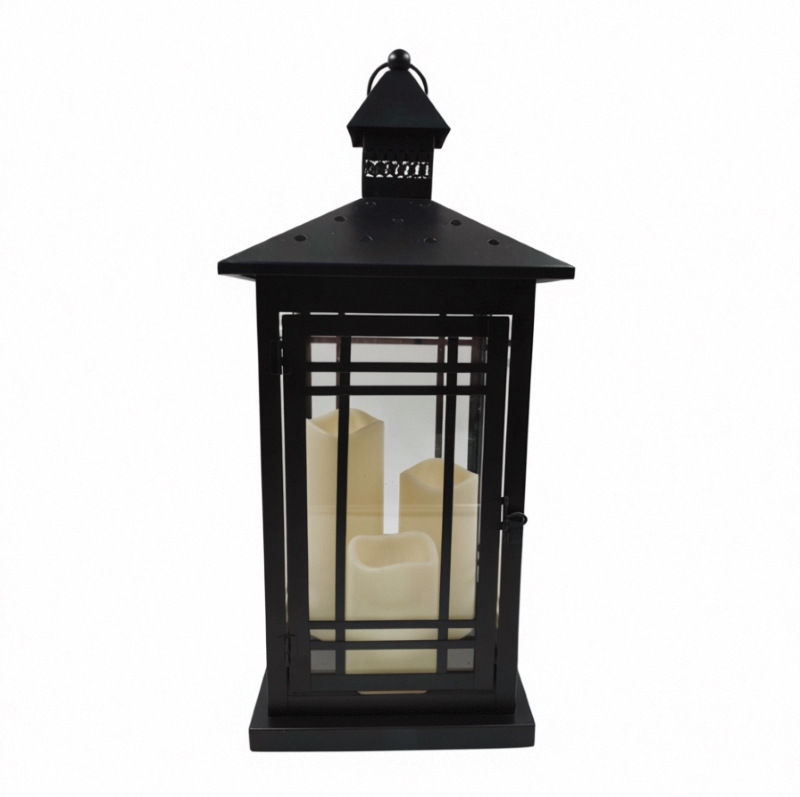 Customizable Height Antique Metal Hanging Lantern Vintage Style Adds Classic Charm to Hotels Restaurants and Event Halls