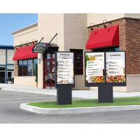commande extérieure du Signage 55inch par entreprise 3000nits de panneaux de menu la petite