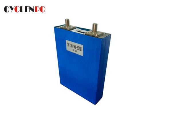 3.2v 60ah Rechargeable Lifepo4 Prismatic Cell for Solar and Electric Vehicles