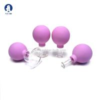 Colocar colocando facial da sução de 4 silicone das celulites da massagem dos cuidados com a pele do ajudante da massagem do corpo dos PCes grupos do anti