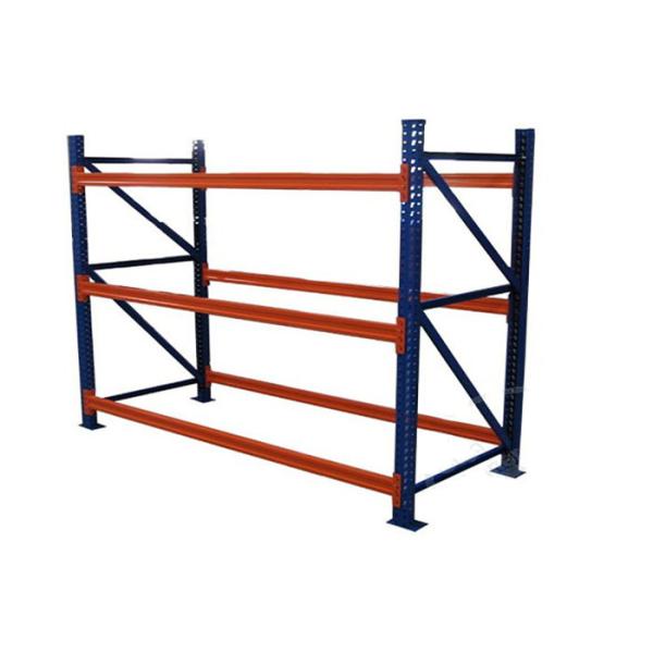 Customzied Strong Warehouse Pallet Shelving Racks With Welded Galvanized Wire Mesh Decking