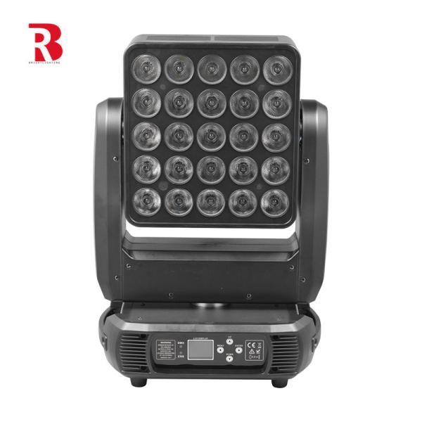 Lumière de tête mobile 4 en 1 LED haute luminosité avec écran LCD
