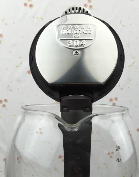 Fast Boiling Kitchenaid Electric Glass Tea Kettle LED Light Electric Kettle Coloring Changing