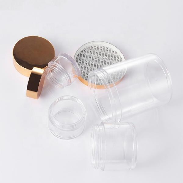 Rose Gold Eco Empty Acrylic Powder Containers 0.5oz 1oz 2oz