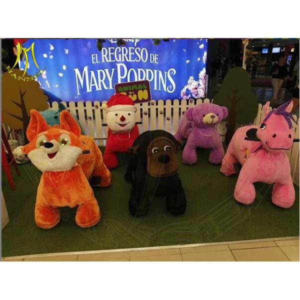 Hansel hot wholesale indoor motorized electric scooter driving car animals