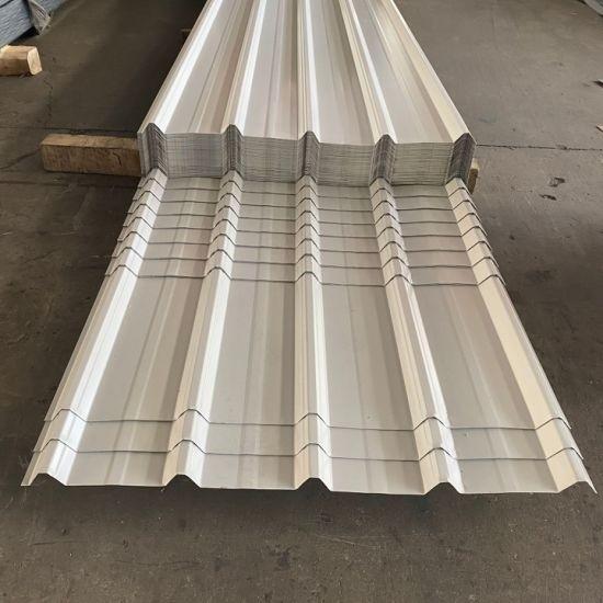 PVDF HDP SMP Z275 PPGI 40-years Warranty Corrugated Roof Panel Metal Tiles