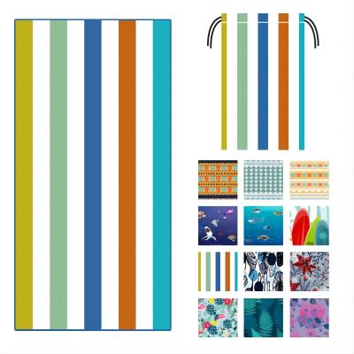 Peso leve durável alto personalizado de toalha dos esportes de Microfiber
