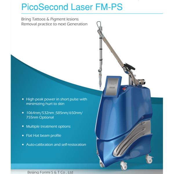 Best picosure picosecond tattoo removal with 755nm 650nm 585nm 1064nm 532nm multi wavelength