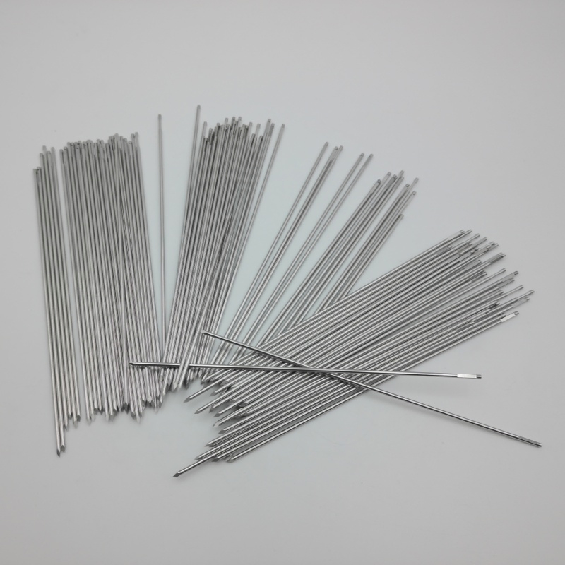 Medical Puncture Needle Three Edged Electroplating For Clinical