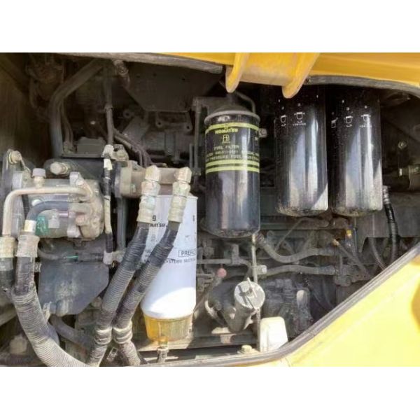 Komatsu Wa500-6 wheel loader, large-scale construction machinery for mining loading