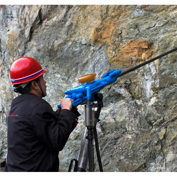 Enhanced High Airleg Drill YT27 Handheld Pneumatic Rock Drill For Tunneling