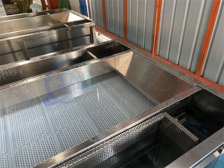 1500kg/H Prawn Cleaning Machine Lettuce And Cabbage Air Spray Washing Machine