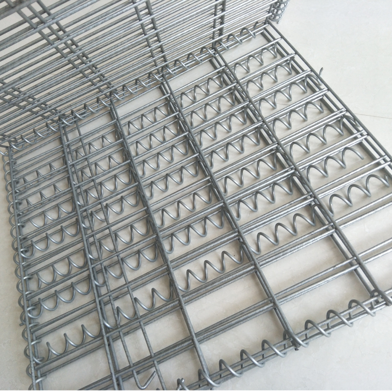 100 x 100mm Q195 гальванизировали сваренную клетку Gabion