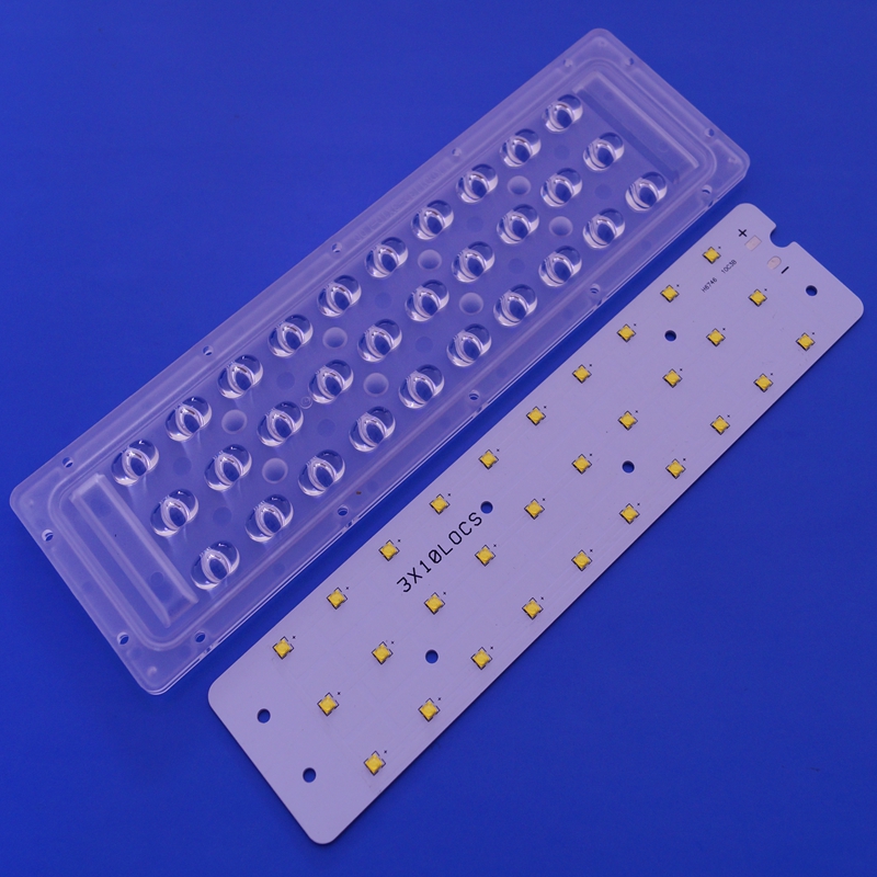 Плита PCB 3535 устанавливая СИД и оптический объектив для лампы бензоколонки