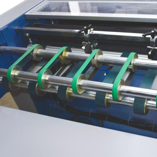 máquina de estratificação do filme de papel de 1100mm, máquina térmica semi automática da laminação 25.5kw