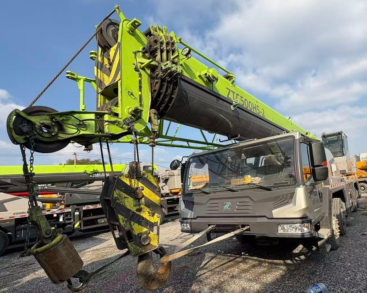 2023model Used Mobile Crane Zoomlion ZTC500H562-2
