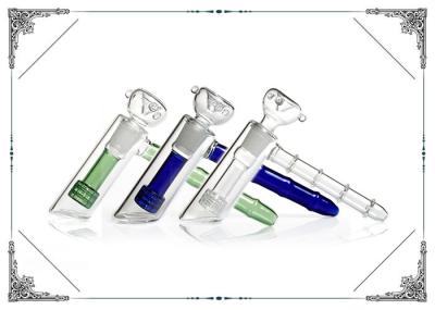 Colored Matrix Percolator Glass Hammer Bubblers , Wp52 Smoking Water Bubbler