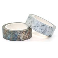 Fita impressa decorativa floral feita sob encomenda de Kraft China Washi para planejadores