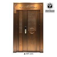Corrosion Resistance Powder Coated Aluminium Outdoor Gates Aluminum Steel Garden Gates