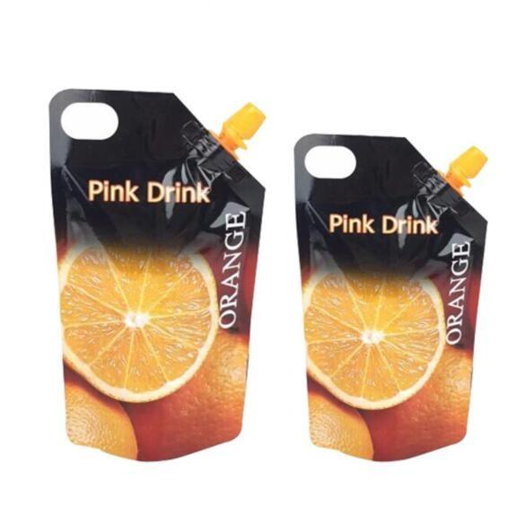 OPP VMPET PE Eco Friendly Plastic Packaging Customized Drinking Plastic Spout Pouch