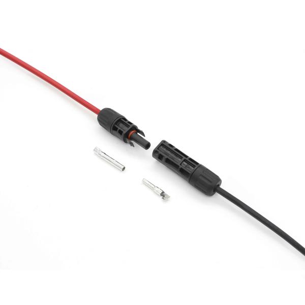 1500V Solar Panel Connectors with 14-10 AWG Wire Gauge and DC 600V Voltage Rating for Reliable Solar Installations