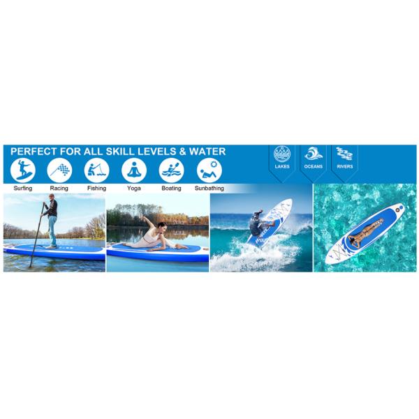 Доска Isup Surfboard PVC раздувная с интерфейсом Selfie Cmara