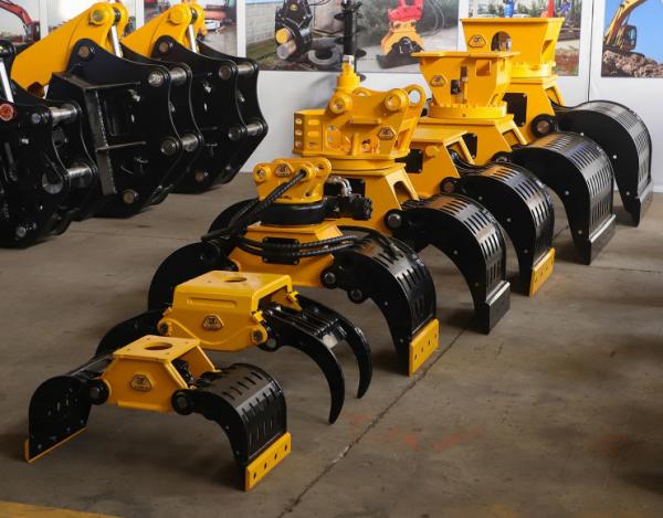 24 Ton Excavatrice Hydraulic Grapple, excavatrice mécanique Grab For Komatsu Hitachi