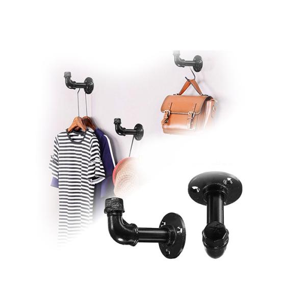 Malleable Iron Industrial Pipe Toilet Paper Holder Casting For Home Decoration Furniture