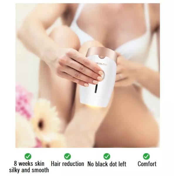 Удаление волос лазера IPL 5 шестерней CE ROHS перезаряжаемые