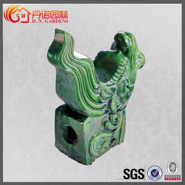 Крыша фарфора дома китайская орнаментирует стрехи вычисляет что богато украшенная крыша Ридж кроет черепицей