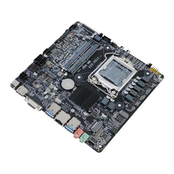 H510 AIO Thin Mini Itx Motherboard Mini Computer Motherboard Supports Intel i7 I5 I3 CPU