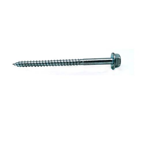 4.8 / 8.8 Grade Steel Hex Head Self Tapping Metal Screws With Flange For Wood