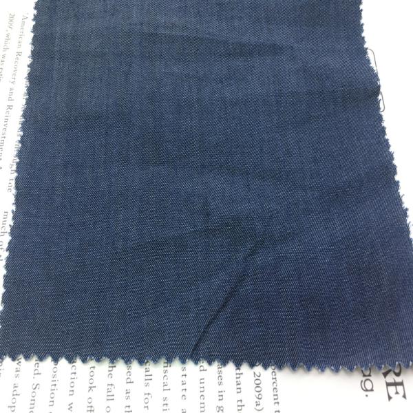 Sustainable 100% Lycra 5.8/5.4oz Denim Jeans Fabric Plain Dyed