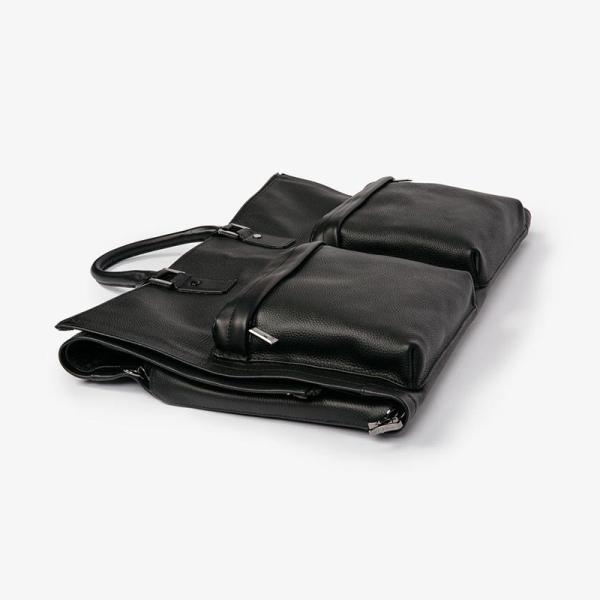 Luxury Casual Men'S Leather Garment Weekender Bag For Weekend Getaway / Business Trip