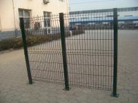 3d de acero galvanizado V que doblaba el PVC soldado con autógena curvado de la cerca de alambre cubrió