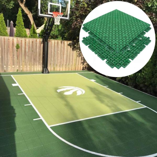 PP Fiba Área exterior 3x3 Quadras de piso de quadra de basquete e tênis