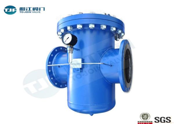Flanged Basket Type Strainer , Stainless Steel / WCB Simplex Strainer