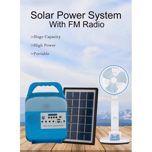 Осветительная установка MP3 батареи лития солнечная мини домашняя с радио