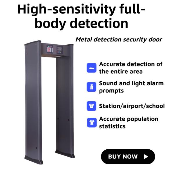 ZT-IIA Precision Guard Pro Walk-Through Metal Detector - 18-Zone Threat Targeting
