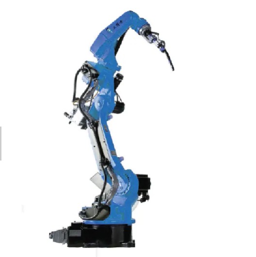 Welding Results GBS10-C1650 Industrial Robot with Welding Torch at Manufacturing Plant