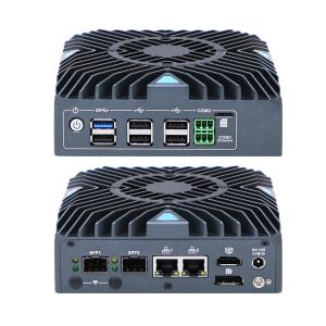 N150 Mini PC Firewall Appliance with Dual 10GbE SFP+ Ports and DDR5 Memory for