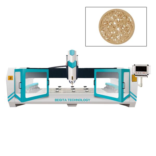 11KWAC電流を持つ大理石CNC石彫り機械のアプリケーション