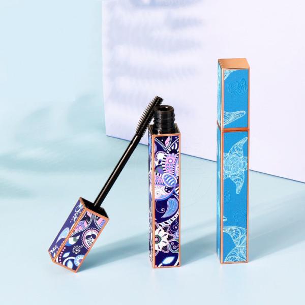 Dia 17mm  Broken Hair Finishing Square Mascara Tube Cosmetic Packaging 10ml