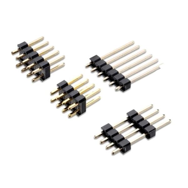 1.5mm Pitch Single Row Pin Header 180 Degree Dip Connector